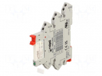 Relay: interface | SPDT | Ucoil: 24VDC | 6A | 6A/250VAC | 6A/30VDC | 100m&Omega;
