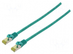 Patch cord | S/FTP | Cat: 6a | RJ45 plug,both sides | stranded | Cu | 3m