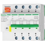 AICB 4P C25 30mA, 6kA, smart modular circuit breaker WiFi, TUYA