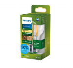 PHILIPS LED stikla 40W A60 E27 2700K caurspīdīga ultra energoefektīva dimmējama 8721103051936 929004586401