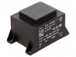 Transformer: encapsulated | 20VA | 230VAC | 18V | 1112mA | Mounting: PCB