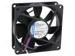 Fan: DC | axial | 40x40x25mm | 24m3/h | 46dBA | ball bearing | 13000rpm
