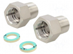Adapter set | flow sensor mounting | Picomag