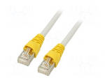 Patch cord | S/FTP | Cat 6a | RJ45 plug,both sides | stranded | Cu | 1m