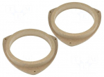 Spacer ring | MDF | 165mm | Toyota | impregnated,varnished