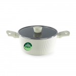 Russell Hobbs RH03877C Cote 24 cm Stockpot, Cream