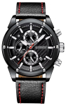 Giewont Men&rsquo;s Chronograph Watch Sapphire / black