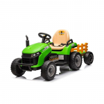 KIDS ELEC TRACTOR WITH TRAILER HATIS G/Y