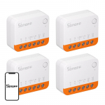 SONOFF MINIR4 (Extreme) Switch, 4-Pack
