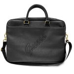 Guess GUCB15PUSASBK Saffiano Script Bag 16" / black
