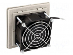 Fan: AC | axial | 230VAC | 80x80x38mm | 25m3/h | 31dBA | IP54