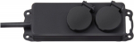 Brennenstuhl IP44 2x Gniazda black