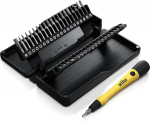 Wiha Zai home micro bit set, 42 pieces (black, incl. bit holder with ESD handle)