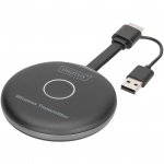 Digitus Wireless HDMI Transmitter Click & Present PRO, HDMI extension (black)