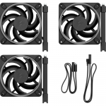 Fractal Design Fractal D. Momentum 12 RGB 3-pack Black (black, 120 mm)