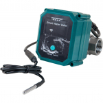Shelly FrankEver smart water valve DN25, 1", regulating valve green