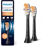Philips Sonicare G3 Premium Gum Care HX9052/88, pack of 2 (black/purple)