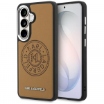 Case Karl Lagerfeld Perforated KL MagSafe for Samsung Galaxy S26 / brown