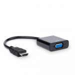 Akyga pārveidotājs pielāgots ar kabeli AK-AD-42 HDMI (m) | VGA (f) 15cm