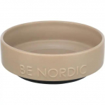 Bļoda dzīvniekiem, keramika - Trixie BE NORDIC bowl, ceramic|rubber, 1.2 l|&oslash; 18 cm