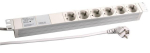 EFB Elektronik 691689K power extension 2 m 6 AC outlet(s) Indoor Grey