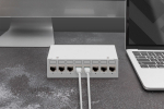 Digitus CAT 6A Keystone module, shielded, tool-free mounting connection - 8 pcs.