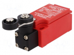 Limit switch | lever R 26mm, plastic roller &Oslash;17,5mm | NO + NC | 5A