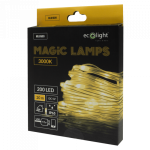 Dekoratiivne pidulik valgustus | J&otilde;uluvalgustus // Dekoratiivne pidulik valgustus | J&otilde;uluvalgustus // Magiczne lampki 200 led 3000k 20m dc5v