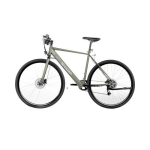 Sharp kruusajam jalgrattale 250W mootoriga, rakendusega, 70km, green gloss