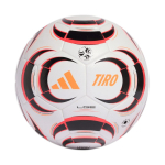 Piłka nożna adidas Tiro League biało-czarno-pomarańczowa KA5263 5