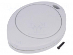 Enclosure: for remote controller | X: 43mm | Y: 55mm | Z: 14mm | ABS