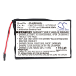 1250 mAh for Magellan 027100SV8,37-00030-001,E4MT181202B12