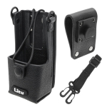 Hard Leather Carry Case Belt Loop for DP1400 Radio RLN5383A