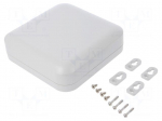 Enclosure: multipurpose | X: 160mm | Y: 160mm | Z: 45mm | polycarbonate