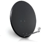 CZASZA ANTENA 80 CM CIEMNA (ASC-800TA-C); 21467