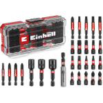 Einhell-KWB S-CASE impact-resistant bit set with bit holder, 28 pieces