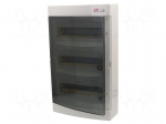 Enclosure: for modular components | IP40 | white | No.of mod: 36