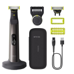 Razor Philips  PHILIPS OneBlade Pro skuveklis  hroma QP6652/61