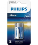 Battery Philips CR123A/01B Lithium / 1 pcs