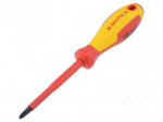 Screwdriver | insulated | Phillips | PH2 | Blade length: 100mm | 1kVAC