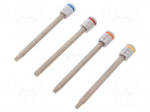 Key set | socket spanner | Chrom-vanadium steel | Pcs: 4 | Bit: Torx&reg;