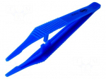 Tweezers | Tweezers len: 130mm | Blades: straight | Tipwidth: 3.5mm