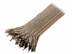 Insulating tube | Mat: basalt fibre | khaki | -260&divide;560&deg;C | &Oslash;int: 10mm