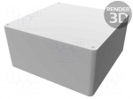 Enclosure: multipurpose | X: 120mm | Y: 120mm | Z: 59mm | 1590W | natural