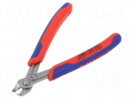 Pliers | side,cutting,curved,precision | Pliers len: 125mm