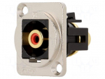 Coupler | RCA socket,both sides | Case: XLR standard | 19x24mm