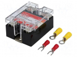 Relay: solid state | Ucntrl: 4&divide;32VDC | 40A | 24&divide;280VAC | Series: SSR-R