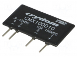 Relay: solid state | Ucntrl: 3&divide;10VDC | 10A | 0&divide;100VDC | THT | SIP