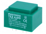Transformer: encapsulated | 4VA | 230VAC | 12V | 12V | 166.6mA | 166.6mA