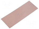 Laminate | FR4 | 1.5mm | L: 280mm | W: 100mm | Coating: copper